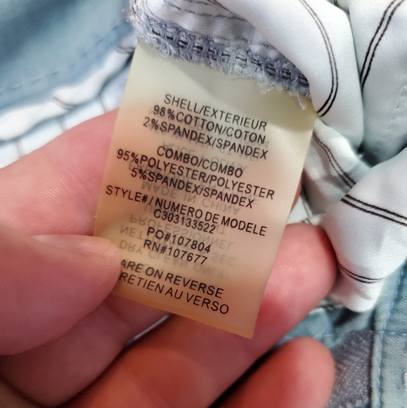 NWT ALICE + OLIVIA STACEY BENDET NATURALLY DISTRESSED STRETCH SIZE 4 MSRP $245 - Picture 8 of 10